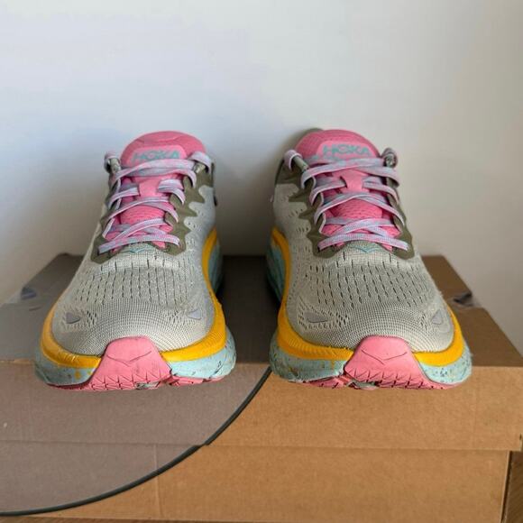 Hoka One One Clifton 8 x Free People Movement Women Running Sneakers- SZ 8.5 - Picture 4 of 13